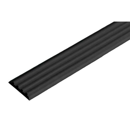 Тактильная лента 29 мм цвет: черный